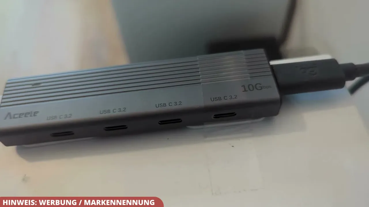 Ich finde die zuverlässige Plug-and-Play-Funktion genial, da der Hub sofort ohne Treiberinstallation am Laptop erkannt wird.