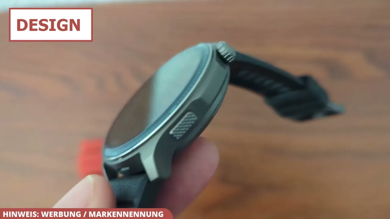 Ich finde, das schlanke Aluminiumgehäuse und das Saphirglas wirken in der Hand ausgesprochen hochwertig und robust.