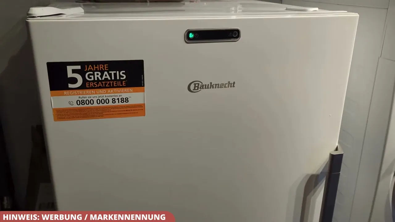 In meinem Test macht der Gefrierschrank mit seinen 167 cm Höhe und solider Verarbeitung einen sehr guten Eindruck.