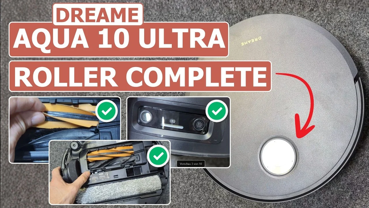 Video: dreame Aqua10 Ultra Roller Complete
