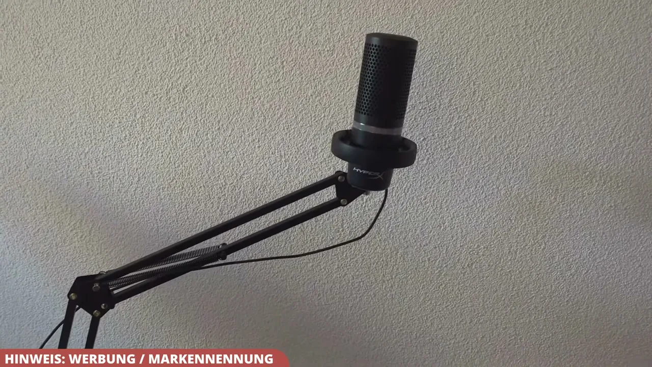 In meinem Test ließ sich das DuoCast dank des mitgelieferten Adapters kinderleicht an meinem Schwenkarm befestigen.