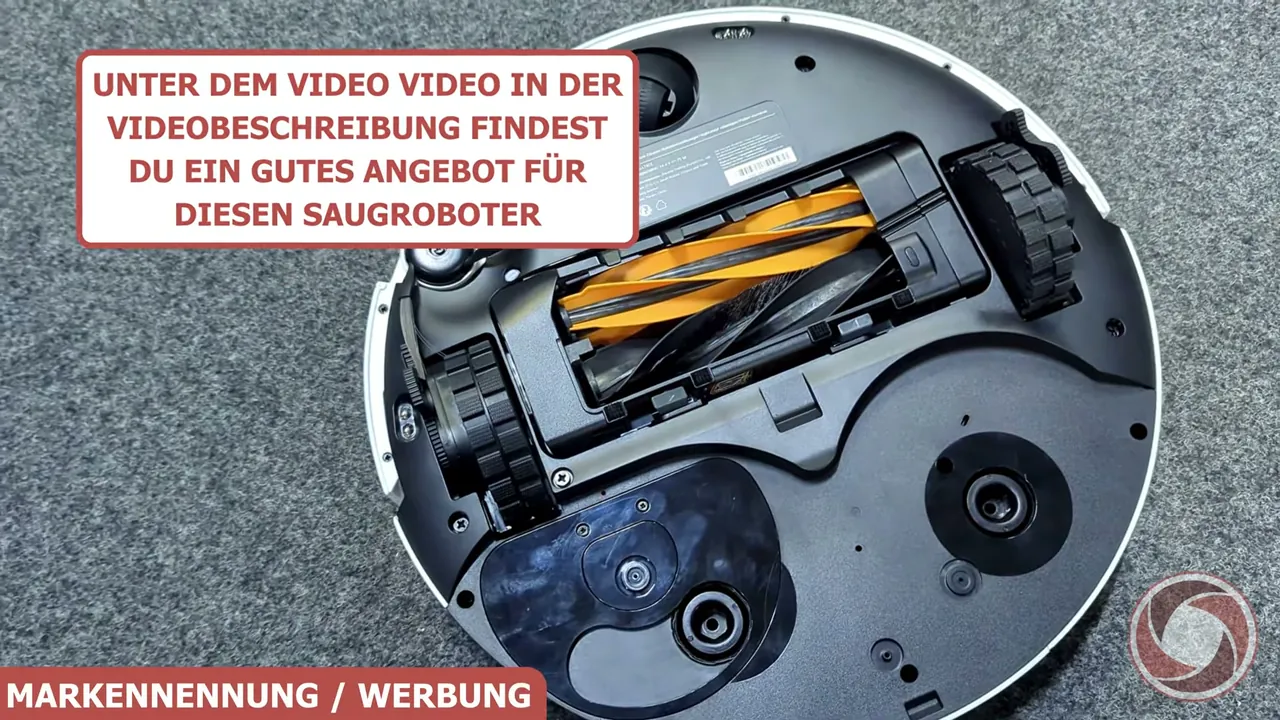 In meinem Test hat das HyperStream-Doppelbürstensystem lange Haare komplett ohne Verheddern aufgesaugt.