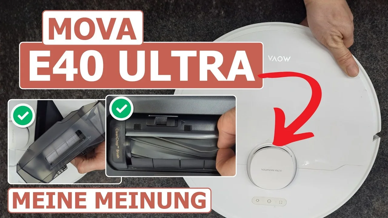 Video: MOVA E40 Ultra Saugroboter