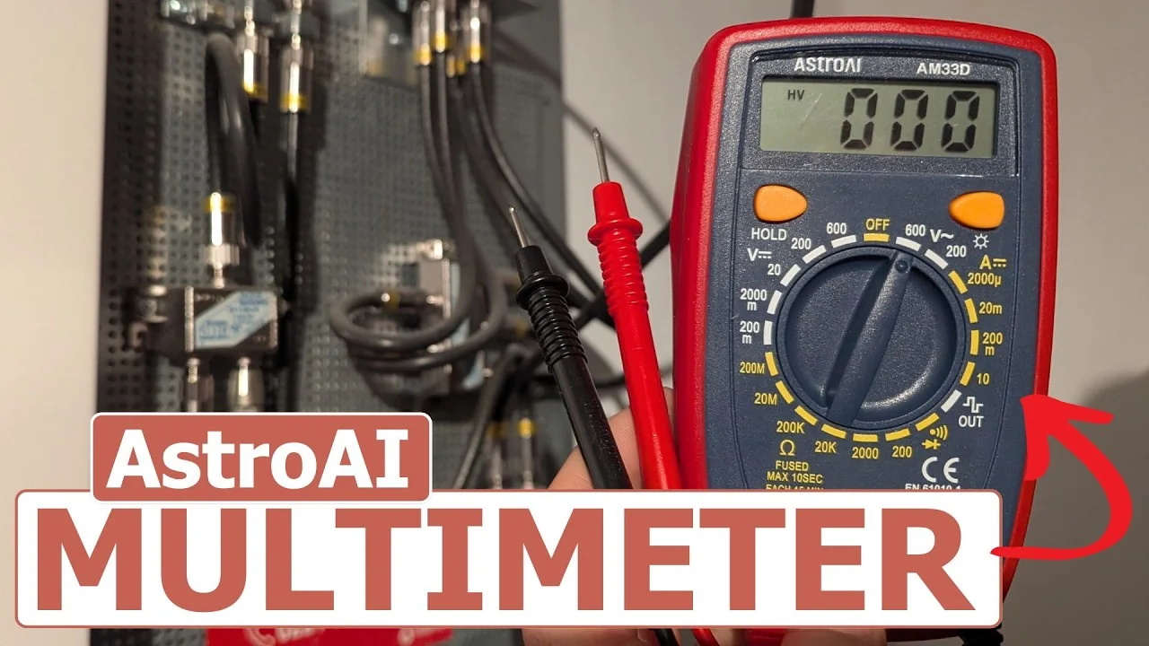 Video: AstroAI Digital Multimeter