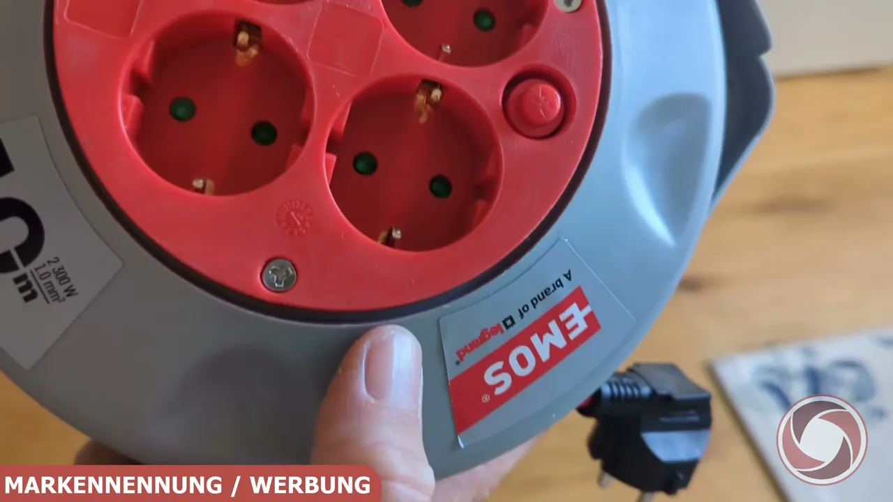 Mir gefällt besonders, dass vier Schuko-Steckdosen und ein zuverlässiger Thermoschutzschalter für Sicherheit sorgen.