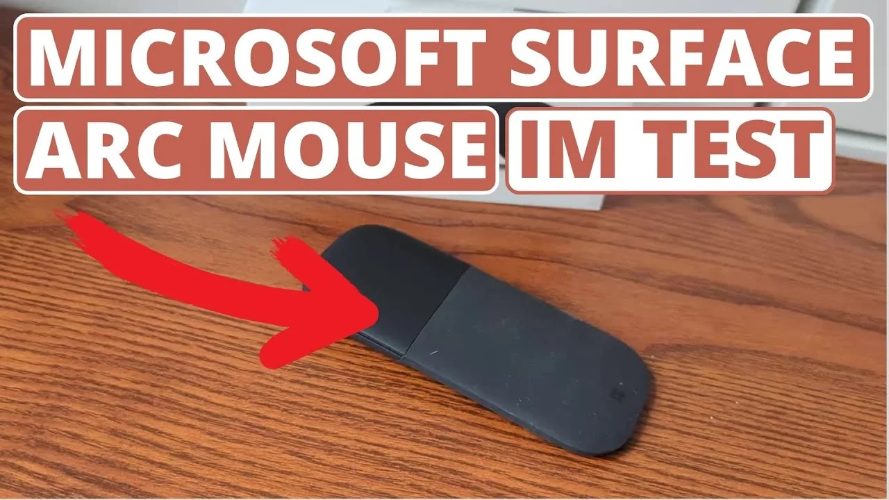 Video: Microsoft Surface Arc Mouse