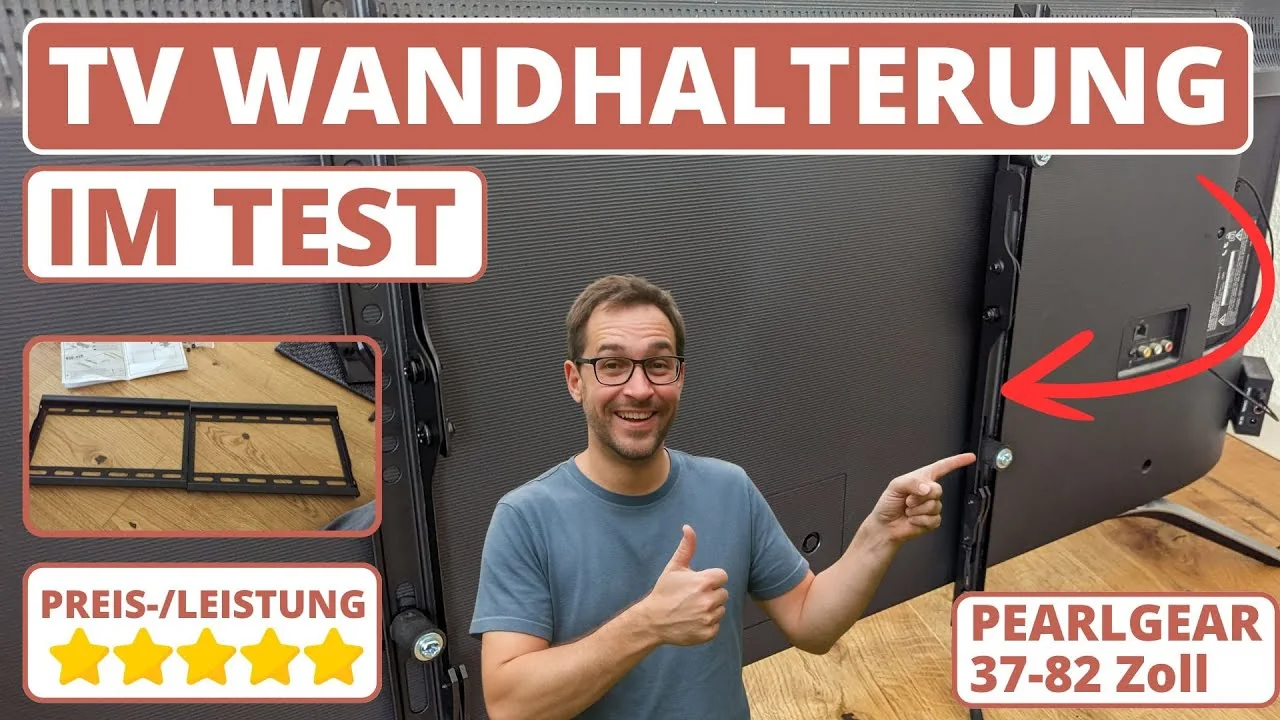 Video: Perlegear TV Wandhalterung