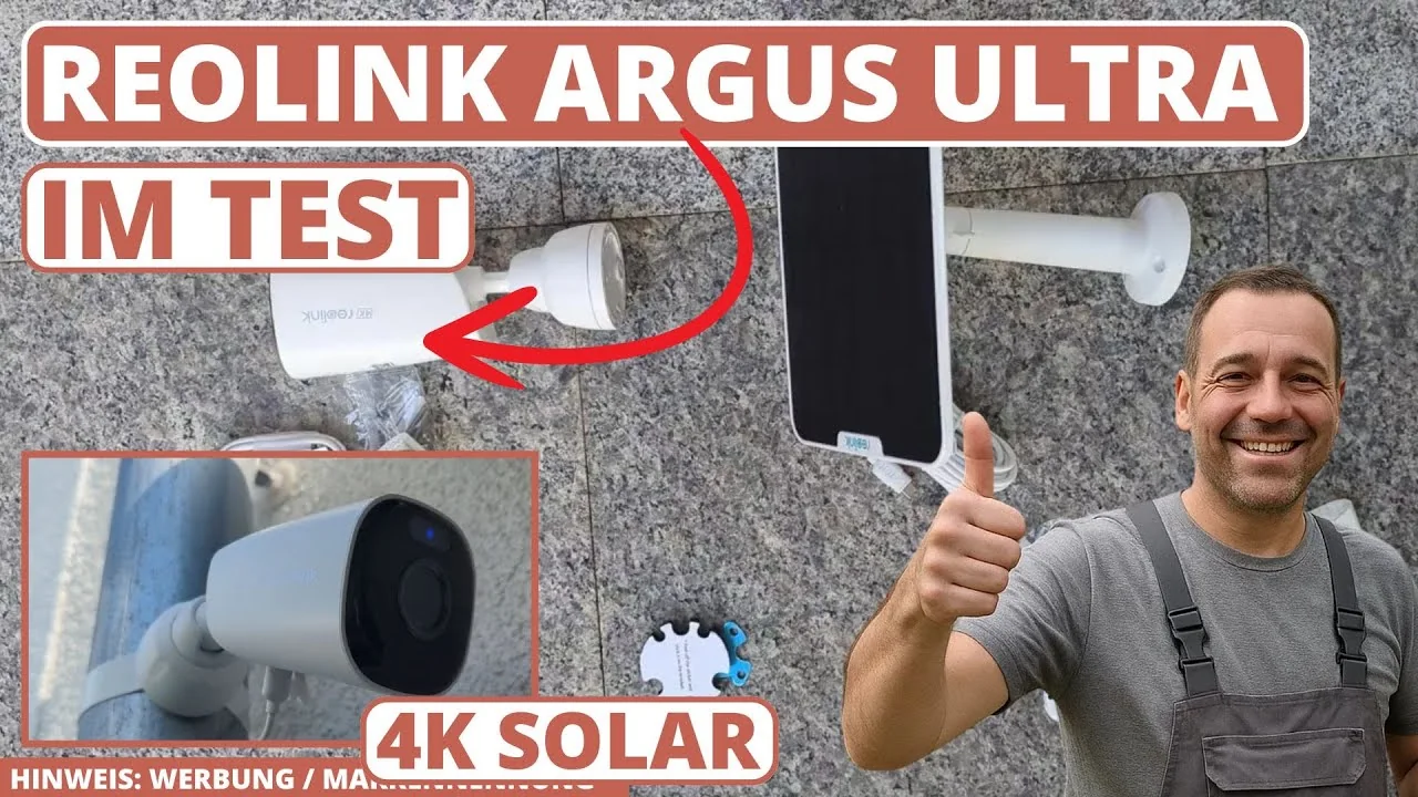 Video: Reolink Argus Ultra Überwachungskamera