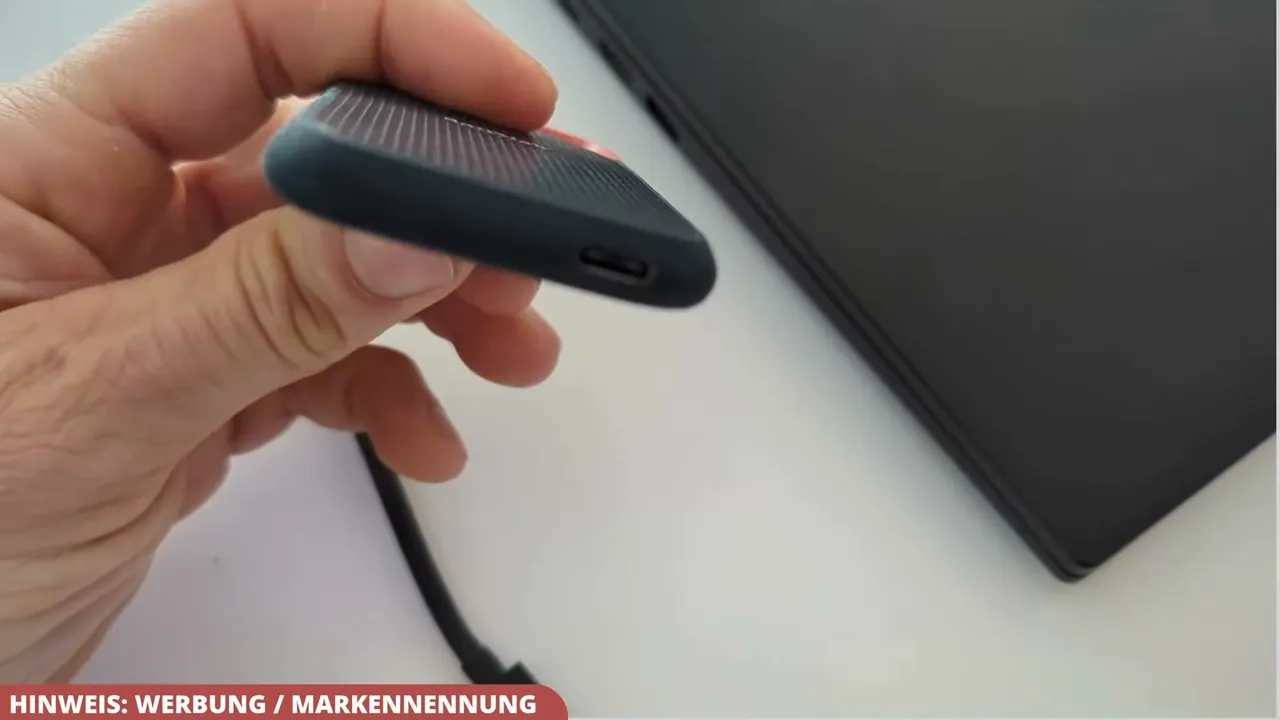 Ich finde den modernen USB-C-Anschluss extrem praktisch für unkomplizierte und schnelle Backups unterwegs.