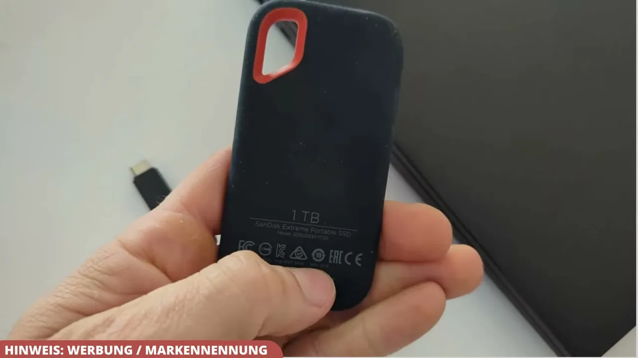 Meiner Meinung nach bietet die 1-TB-Version genau die richtige Menge an Speicherplatz für anspruchsvolle Foto- und Videoprojekte.