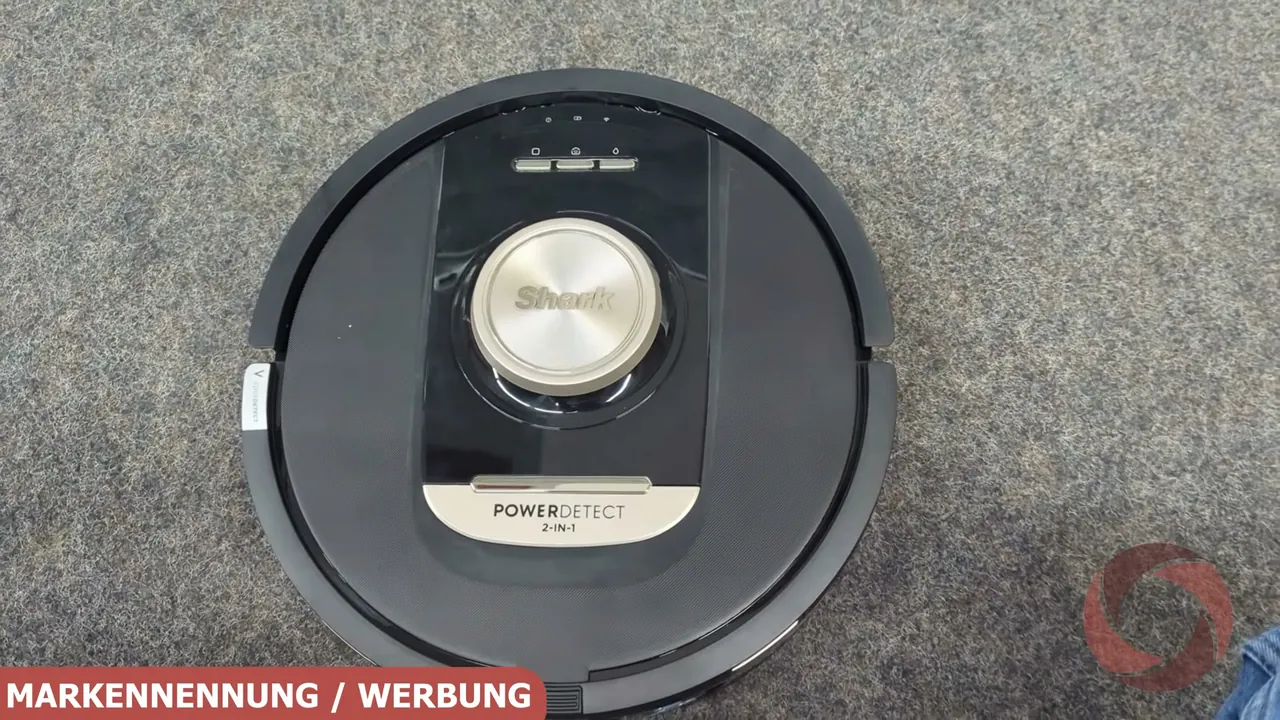 Auf der Oberseite sitzt der LiDAR-Turm für die 360°-Kartierung und Hindernisvermeidung sowie das zentrale Bedienfeld.