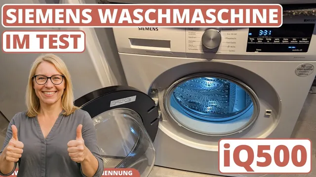 Siemens iQ500 Waschmaschine