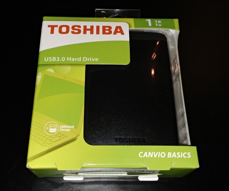 Toshiba Festplatte Test extern 2,5