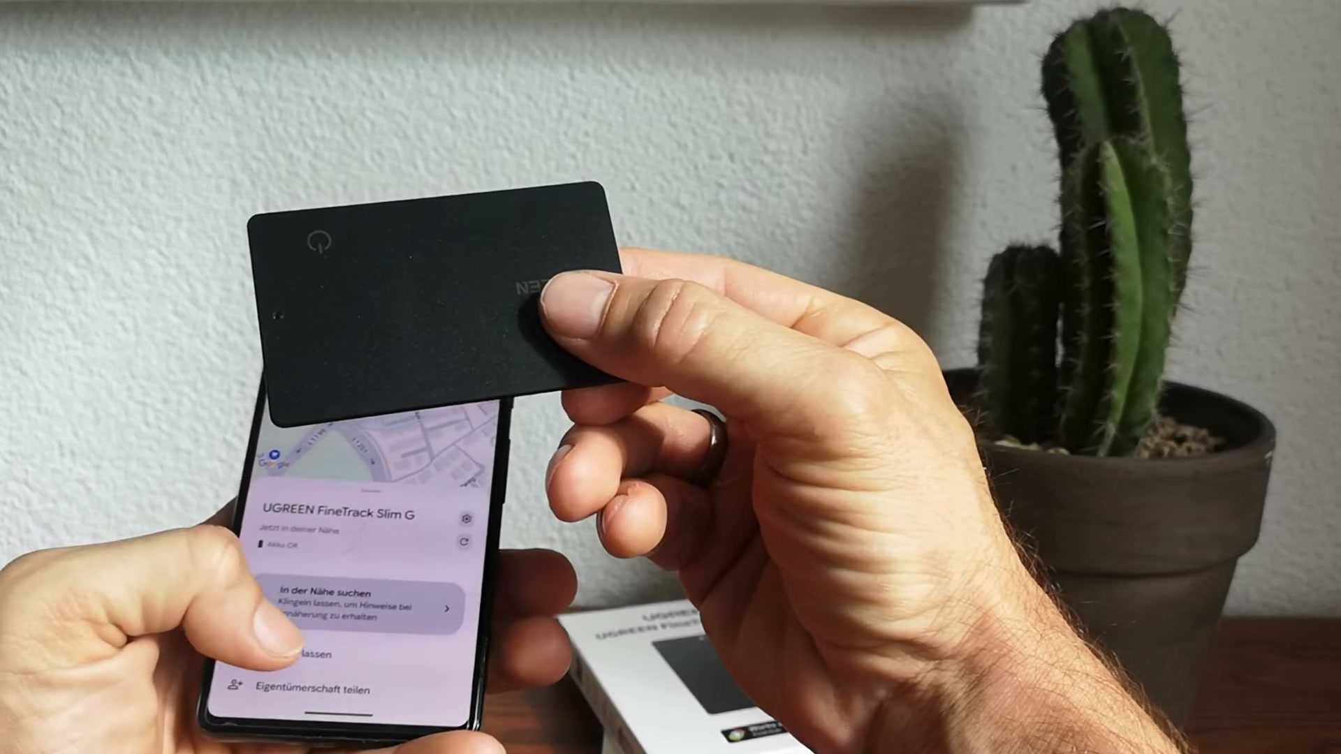 In meinem Praxistest funktionierte das Wiederfinden über das Google-Netzwerk erstaunlich schnell und zuverlässig.